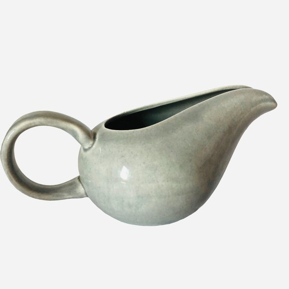 Russel Wright Dining Vintage Russel Wright Steubenville Gray Grey Creamer Gravy Boat Mid